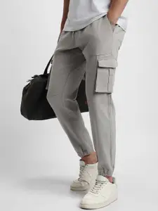 Dennis Lingo Men Mid-Rise Slim Fit Cotton Cargos