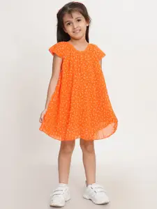 Creative Kids Infants Conversational Printed A-Line Dress