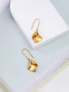 Kicky And Perky Rose Gold Contemporary Studs Earrings