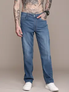 The Roadster Life Co. Men Straight Fit Light Fade Jeans
