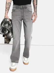 The Roadster Lifestyle Co. Men Bootcut Light Fade Stretchable Jeans