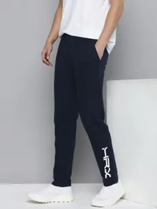 HRX by Hrithik Roshan Men Brand Logo Printed Cotton Track Pants