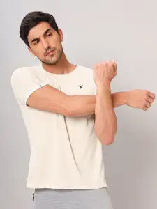 Technosport Anti Odour Training & Gym Slim Fit Half Sleeve T-shirt