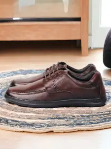 Buckaroo Men Orvil Textured Leather Derbys