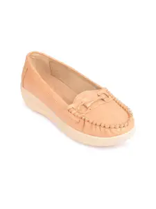 DESI COLOUR Women Comfort Insole Slip-On Loafers