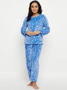 Camey Star Printed Night suit