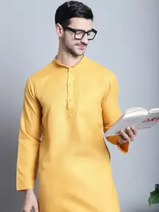 Jompers Mandarin Collar Pure Cotton Kurta