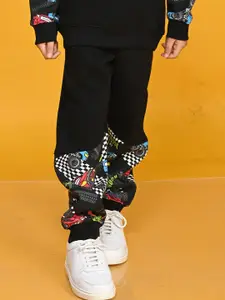 Anthrilo Boys Relaxed High Rise Fleece Joggers