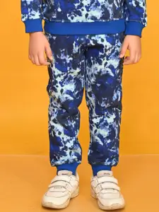 Anthrilo Boys Abstract Printed Fleece Joggers