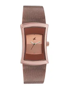 Fastrack Women Bracelet Style Straps Analogue Watch 6093QM01