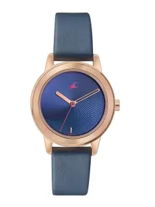 Fastrack Women Printed Dial & Stainless Steel Straps Analogue Watch 68008WL01