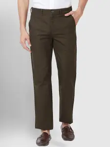 ColorPlus Men Mid-Rise Cotton Regular Trousers