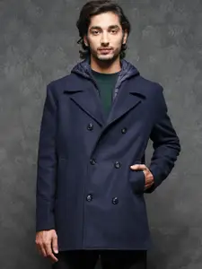 RARE RABBIT Men Dubby Tailored Fit Notched Lapel Jacket