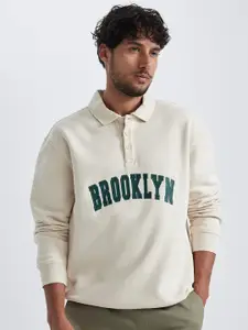DeFacto Men Cotton Pullover Sweatshirt