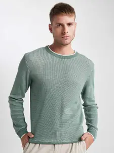 DeFacto Long Sleeves Ribbed Acrylic Pullover