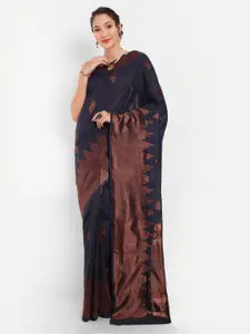 Areca Designer Ethnic Motifs Woven Design Zari Banarasi Saree