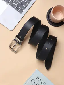 Provogue Men Textured Leather Formal Belt