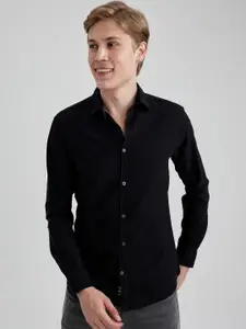 DeFacto Spread Collar Casual Shirt
