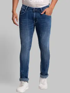 Parx Men Skinny Fit Low-Rise Light Fade Clean Look Jeans