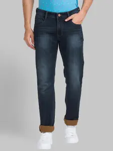 Parx Men Slim Fit Low-Rise Light Fade Clean Look Jeans