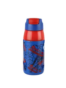 Cello Puro Hydra kid 400 Blue & Red Spider Man Printed Sipper Water Bottle 400 ML