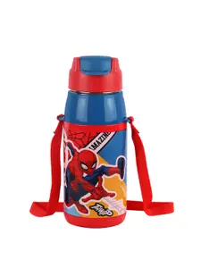 Cello Puro Hydra kid 400 Red & Blue Inner Steel & Outer Plastic Water Bottle 400 ml