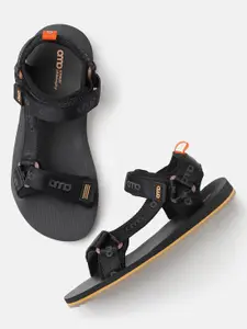 AMP Men Sports Sandals With Velcro Closure