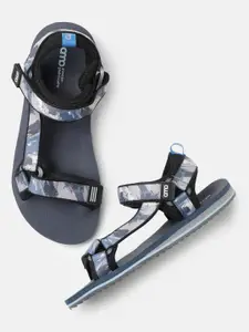 AMP Men Printed Sports Sandals