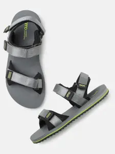 AMP Men Sports Sandals With Velcro Closure