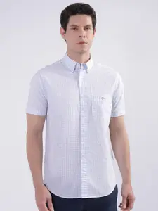 GANT Gingham Checked Pure Cotton Casual Shirt