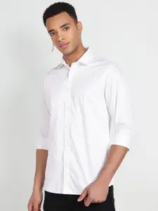 Flying Machine Slim Fit Ethnic Motifs Printed Opaque Cotton Casual Shirt