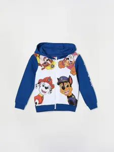 Juniors by Lifestyle Infant Boys Paw Patrol Print Hooded Pure Cotton Front-Open Sweatshirt