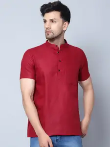 Latest Chikan Garments Mandarin Collar Straight Kurta