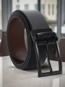 Roadster Men Textured Reversible Leather Formal Belt