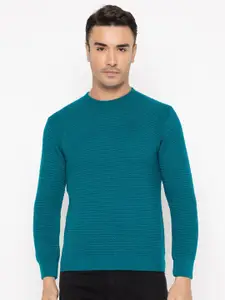 TYSORT Cable Knit Self Design Wool Pullover Sweater