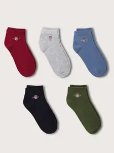 GANT Boys Pack Of 5 Calf-Length Socks
