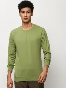 SHOWOFF Round Neck Cotton Sweatshirt