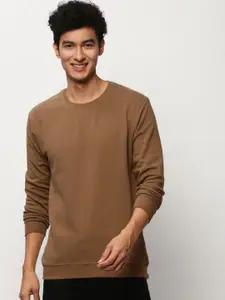 SHOWOFF Round Neck Cotton Sweatshirt