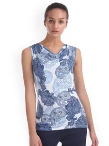 U.S. Polo Assn. Women Women White Printed Top