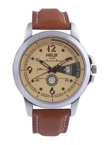 Helix Men Leather Straps Analogue Watch TW023HG17