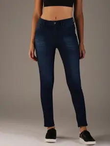 Flying Machine Women Blue Veronica Fit High-Rise Clean Look Stretchable Jeans