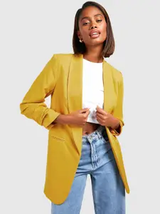 Boohoo Shawl Collar Longline Blazer