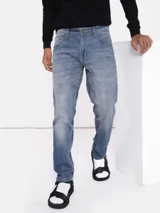 The Roadster Lifestyle Co. Men Slim Fit Heavy Fade Stretchable Jeans