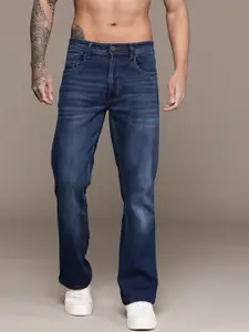 The Roadster Lifestyle Co. Men Bootcut Light Fade Stretchable Jeans