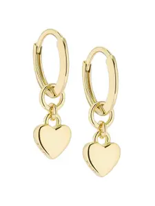 Ted Baker Heart Shaped Hoop Earrings