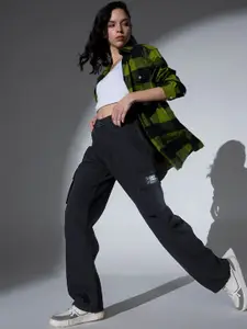 Hubberholme Women Clean Look High-Rise Pure Cotton Jeans