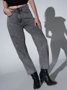 Hubberholme Women Clean Look High-Rise Cotton Jeans