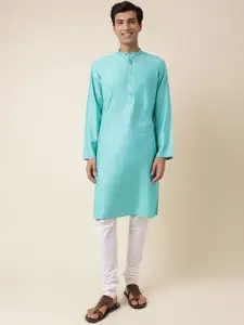 Fabindia Band Collar Regular Kurta