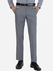 Greenfibre Men Mid-Rise Slim Fit Formal Trouser