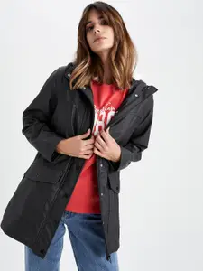 DeFacto Women Hooded Rain Jacket